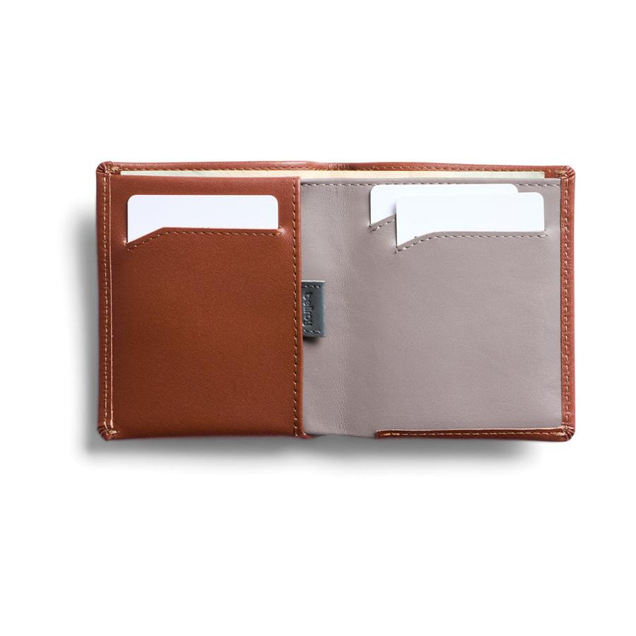 Bellroy RFID Note Sleeve Leather Wallet Sienna Sienna