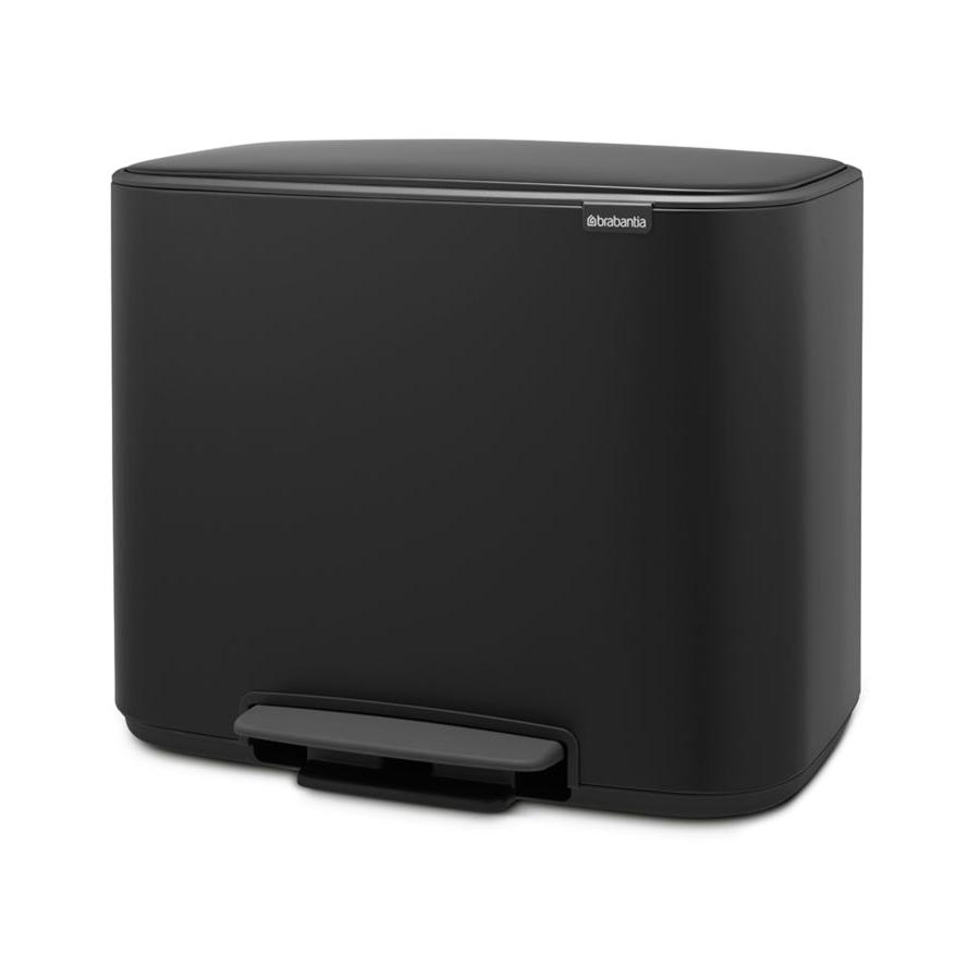 Brabantia Bo Pedal Bin (36L) Black Black
