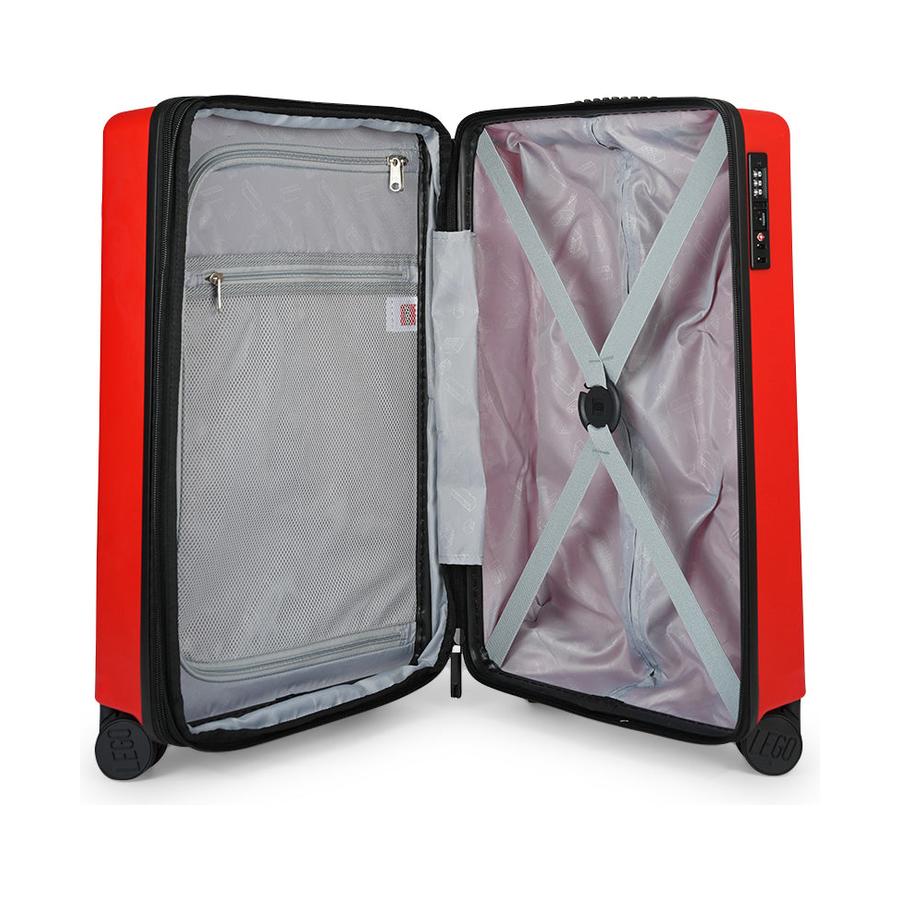 Lego Classic 56cm Carry-On Hardside Suitcase Red Red