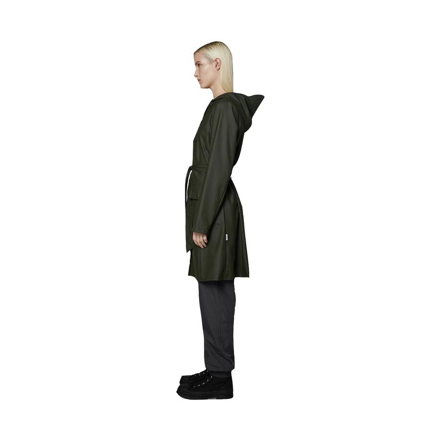 Rains Curve Jacket Green S