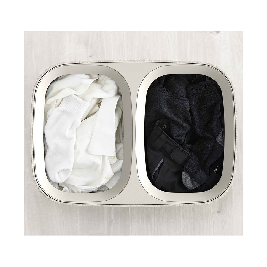 Joseph Joseph Tota 90L Laundry Separation Basket Ecru Ecru
