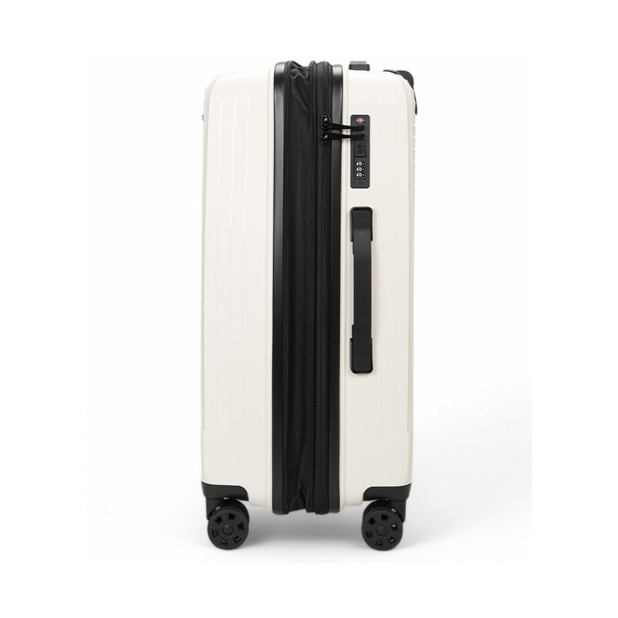 Nomad Venture 65cm Hardside Checked Suitcase White White