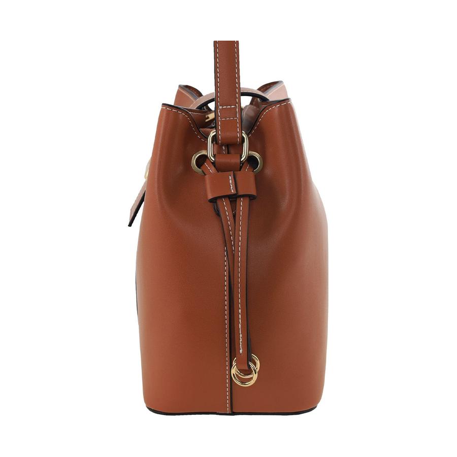 Milleni Velora Ladies Vegan Leather Fashion Mini Tote Bag Tan Tan