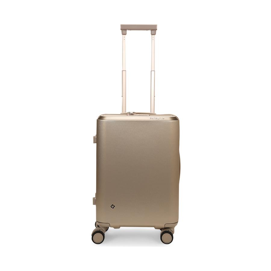 Samsonite Evoa Z 55cm Hardside Carry-On Suitcase Ivory Gold Ivory Gold