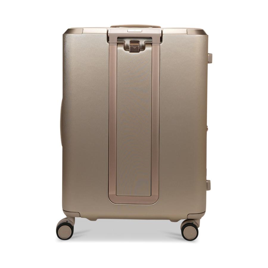 Samsonite Evoa Z 69cm Hardside Checked Suitcase Ivory Gold Ivory Gold