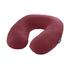 Lewis N. Clark Fibre Filled Neck Pillow Burgundy