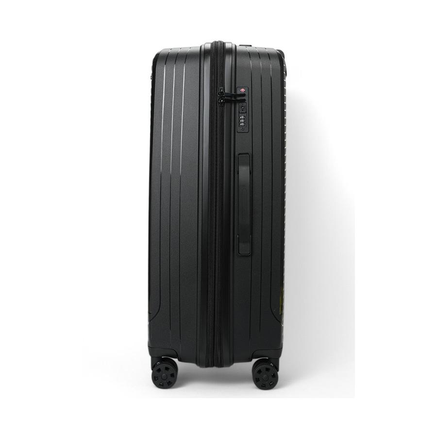Nomad Venture 56cm & 75cm Hardside Luggage Set Black Black