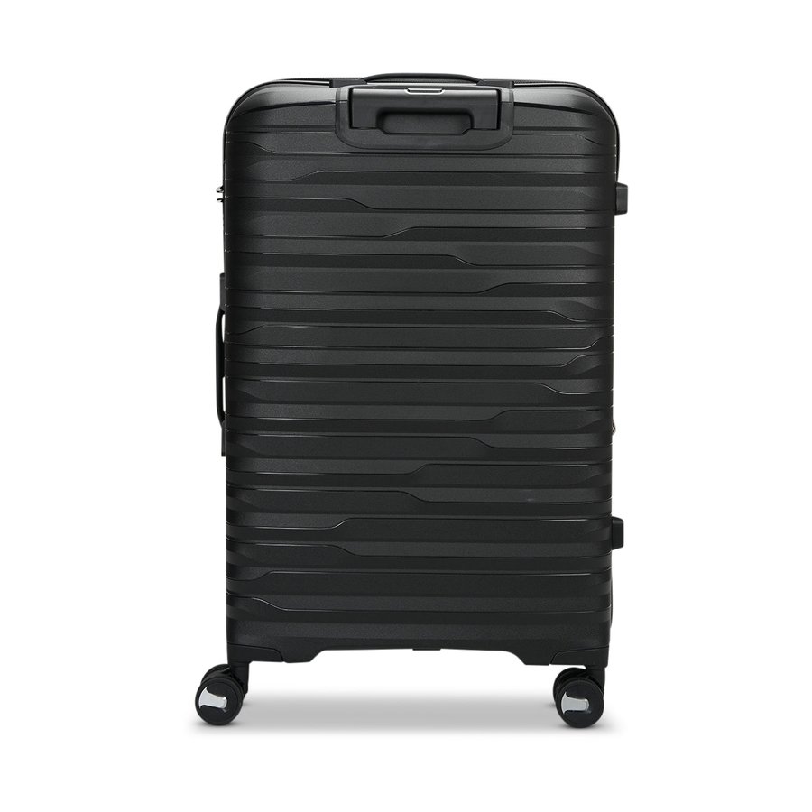 Nomad Discover 56cm, 65cm and 75cm Hardside Luggage Set Black Black