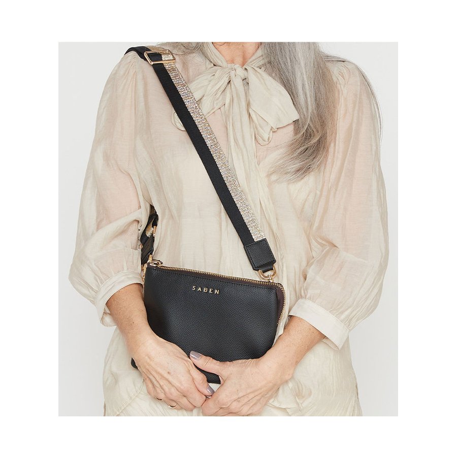 Saben Feature Strap Gold + Black Gold + Black