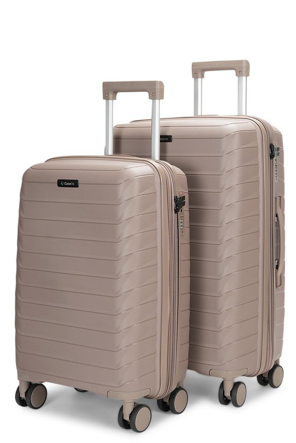 Caselite Expedition 56cm & 65cm Hardside Luggage Set Earth