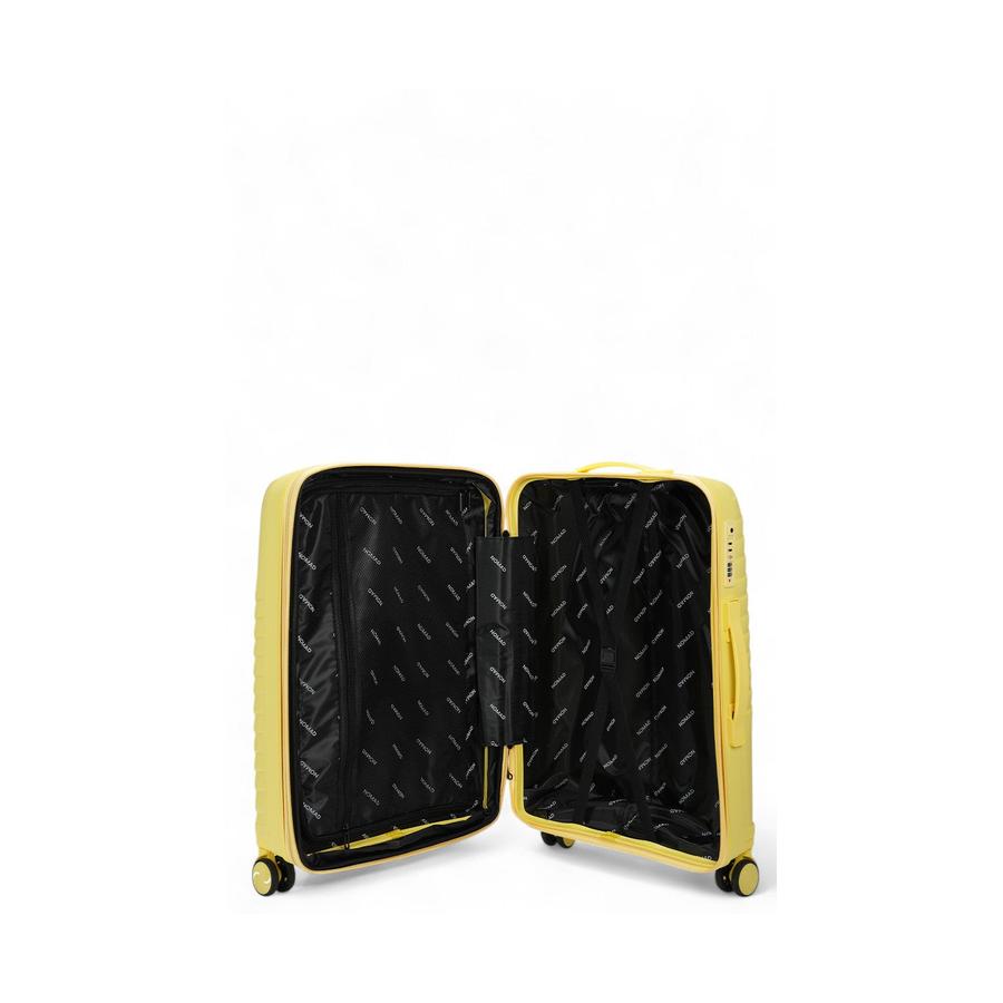 Nomad Journey 56cm & 66cm Hardside Luggage Set Yellow Yellow
