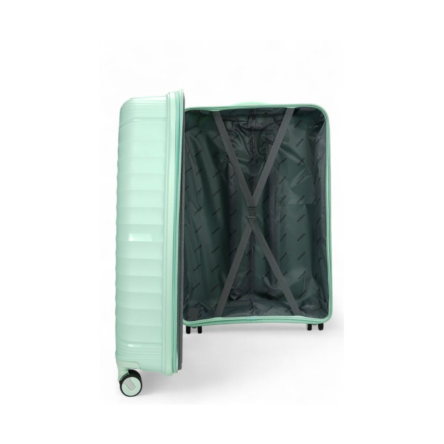 Nomad Aspire 55cm, 65cm and 75cm Hardside Luggage Set Mint Mint