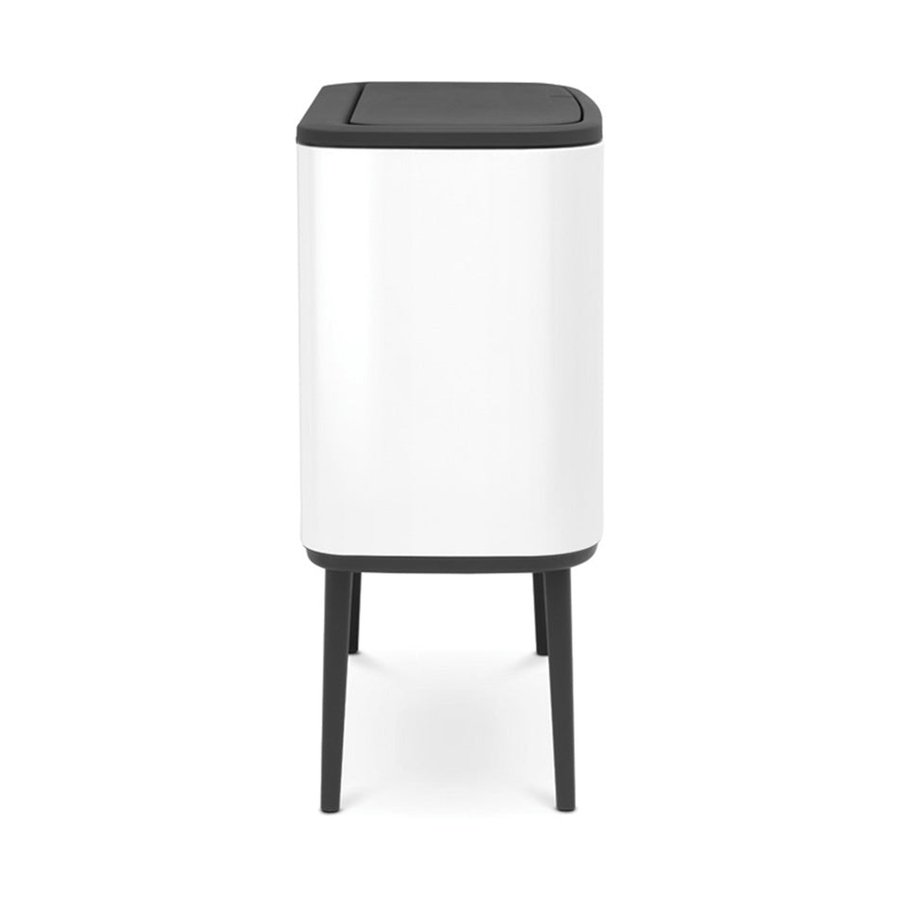 Brabantia Bo Touch Bin (11 + 23L) White White