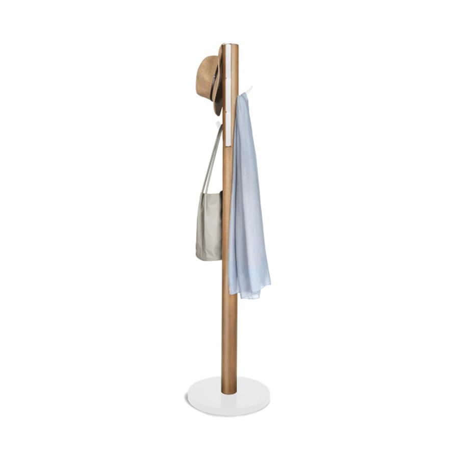 Umbra Flapper Coat Rack White/Natural White/Natural