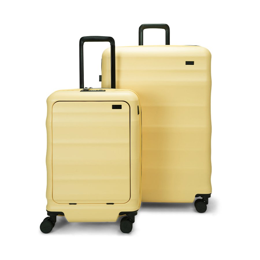 Explorer Luna-Air 55cm Front Access & 74cm Hardside Luggage Set Pina Colada Pina Colada