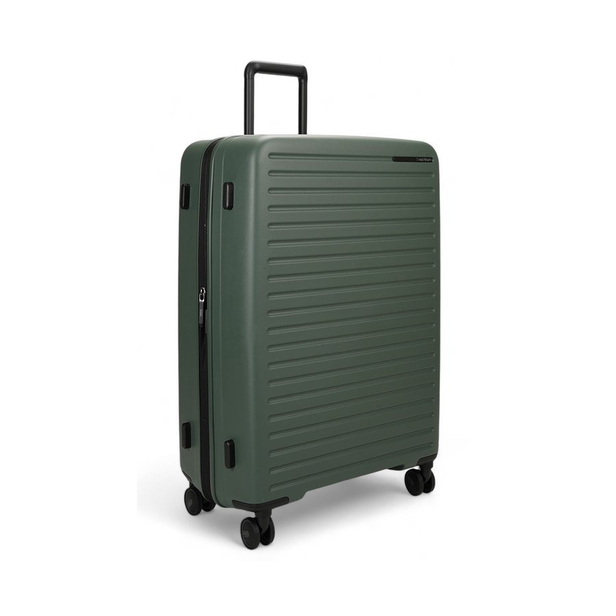 Samsonite Restackd 75cm Hardside Checked Suitcase Sage Sage