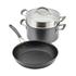 Circulon ScratchDefense A1 3 Piece Cookware Set Black