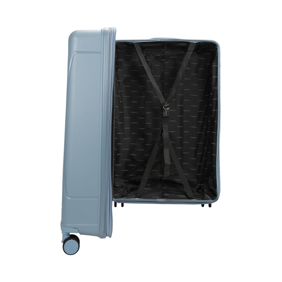 Caselite Quest 56cm & 75cm Hardside Luggage Set Steel Blue Steel Blue