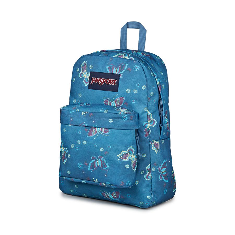 Jansport Superbreak Plus Backpack Butterfly Baddie Butterfly Baddie