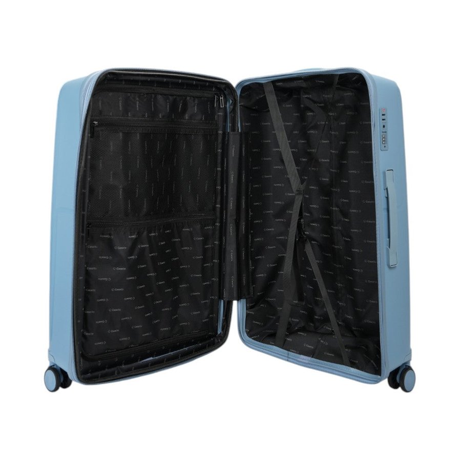 Caselite Aero 56cm, 65cm & 75cm Hardside Luggage Set Light Blue Light Blue
