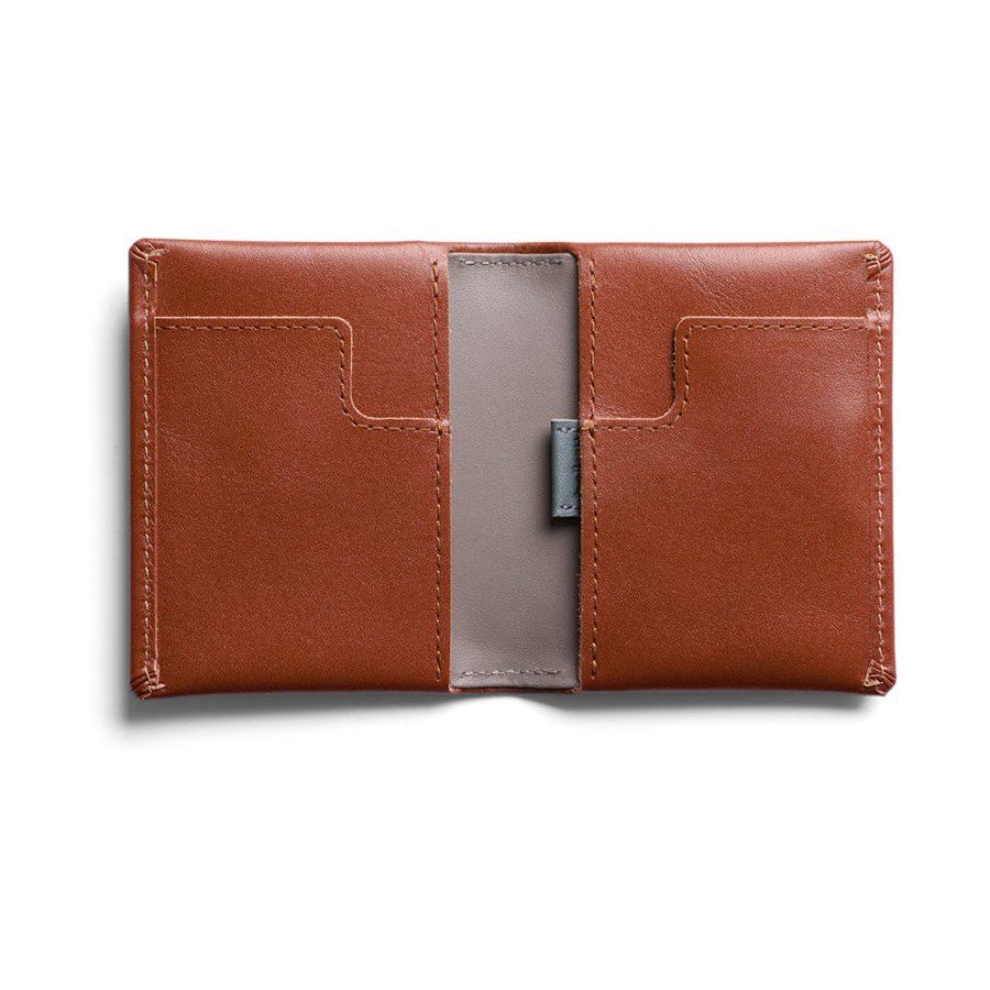 Bellroy Slim Sleeve Leather Wallet Sienna Sienna