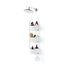 Umbra Flex Shower Bins (Set of 3) White