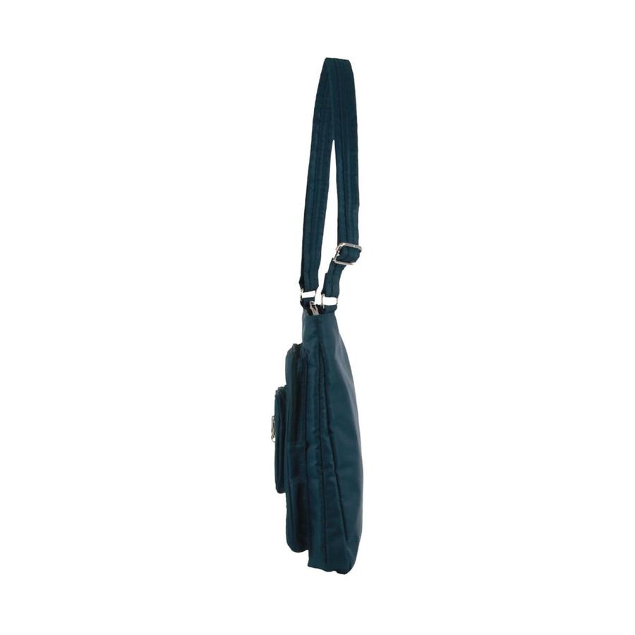 Pierre Cardin Arlo Anti-Theft Crossbody RFID Bag Teal Teal