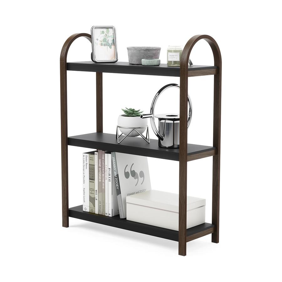 Umbra Bellwood 3 Tier Freestand Shelf Black/Walnut Black/Walnut