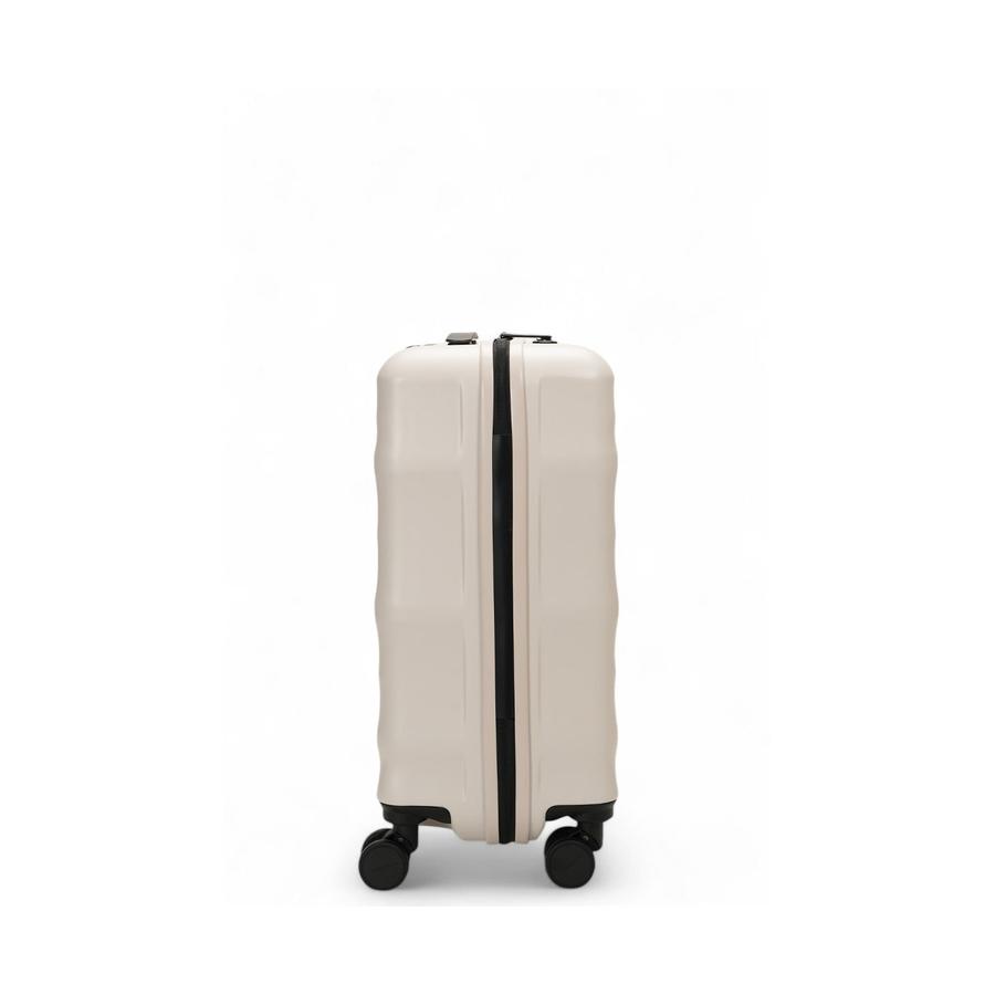 Explorer Luna-Air 55cm Hardside USB Carry-On Suitcase Oat Oat