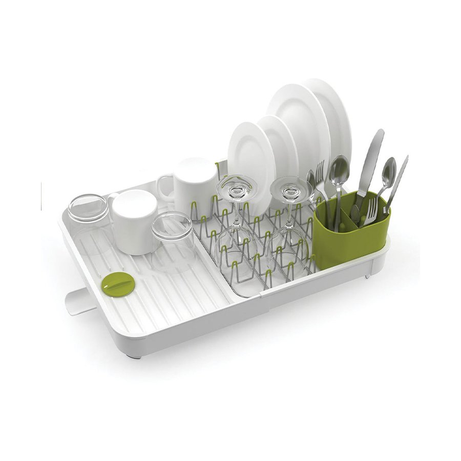 Joseph Joseph Extend Expandable Dish Drainer White White