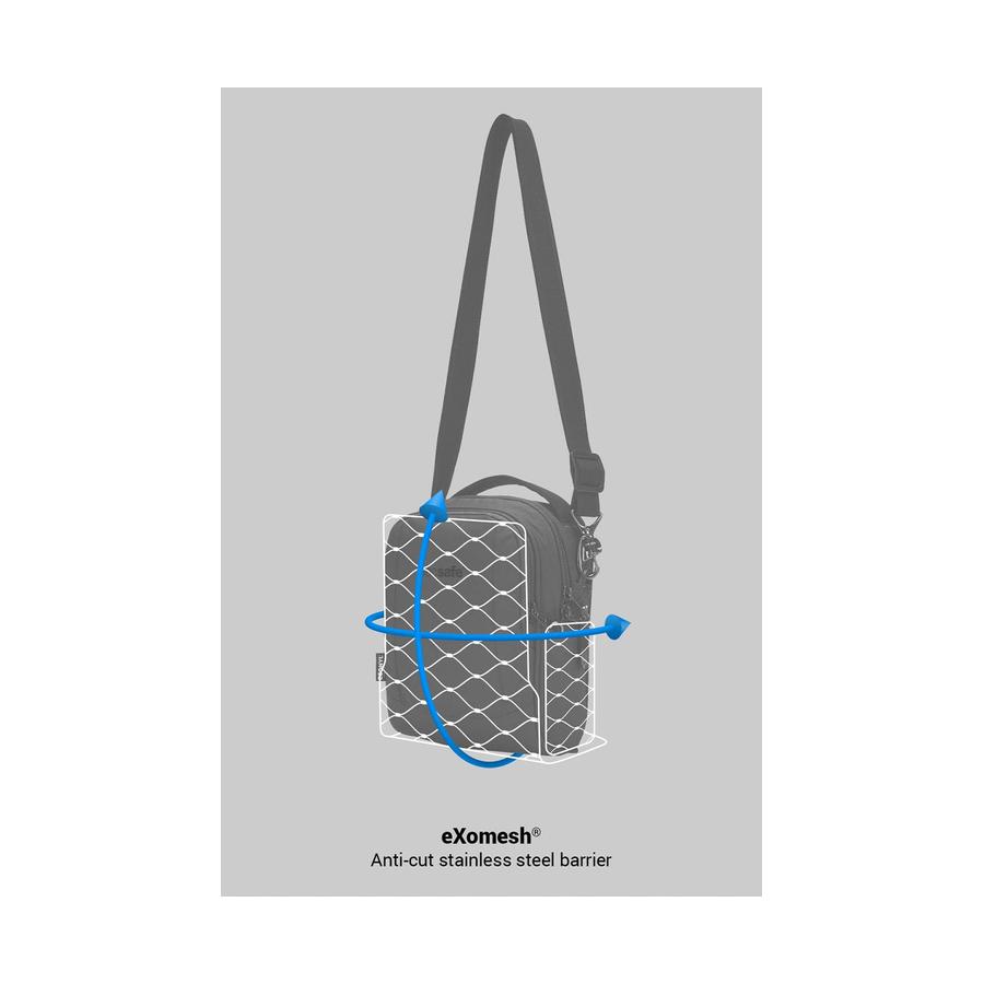 Pacsafe LS100 Anti-Theft Crossbody Bag Tidal Teal Tidal Teal