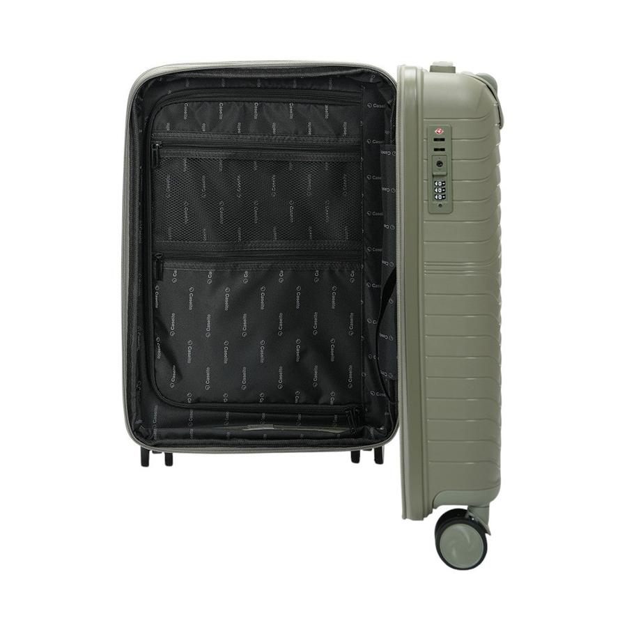 Caselite Summit 56cm Hardside Carry-On Suitcase Moss Moss