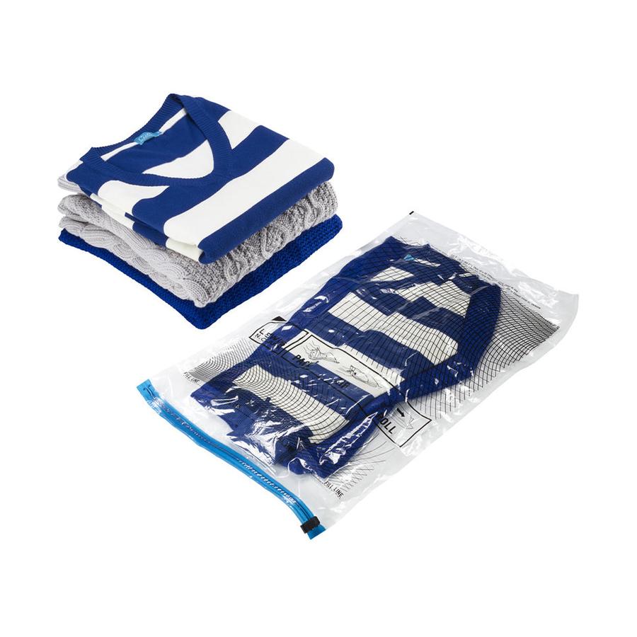 Lewis N. Clark Compression Bags - 4 Pack Clear Clear