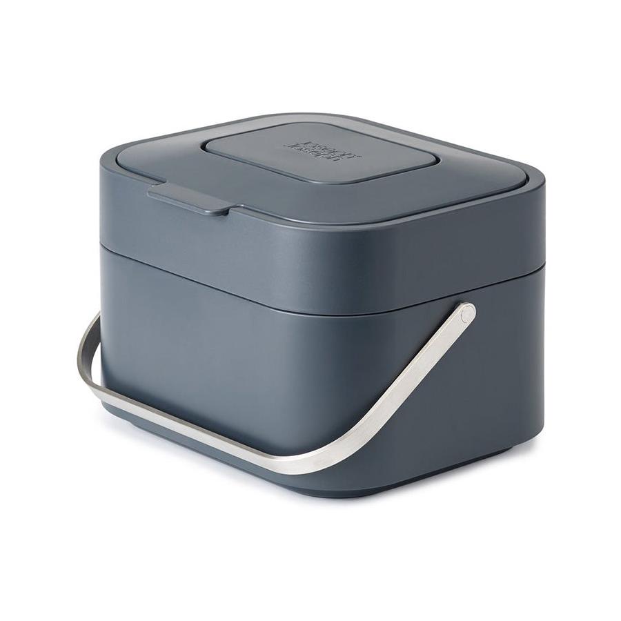 Joseph Joseph Stack 4L Food Waste Caddy Graphite Graphite