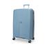 Caselite Aero 75cm Hardside Checked Suitcase Light Blue