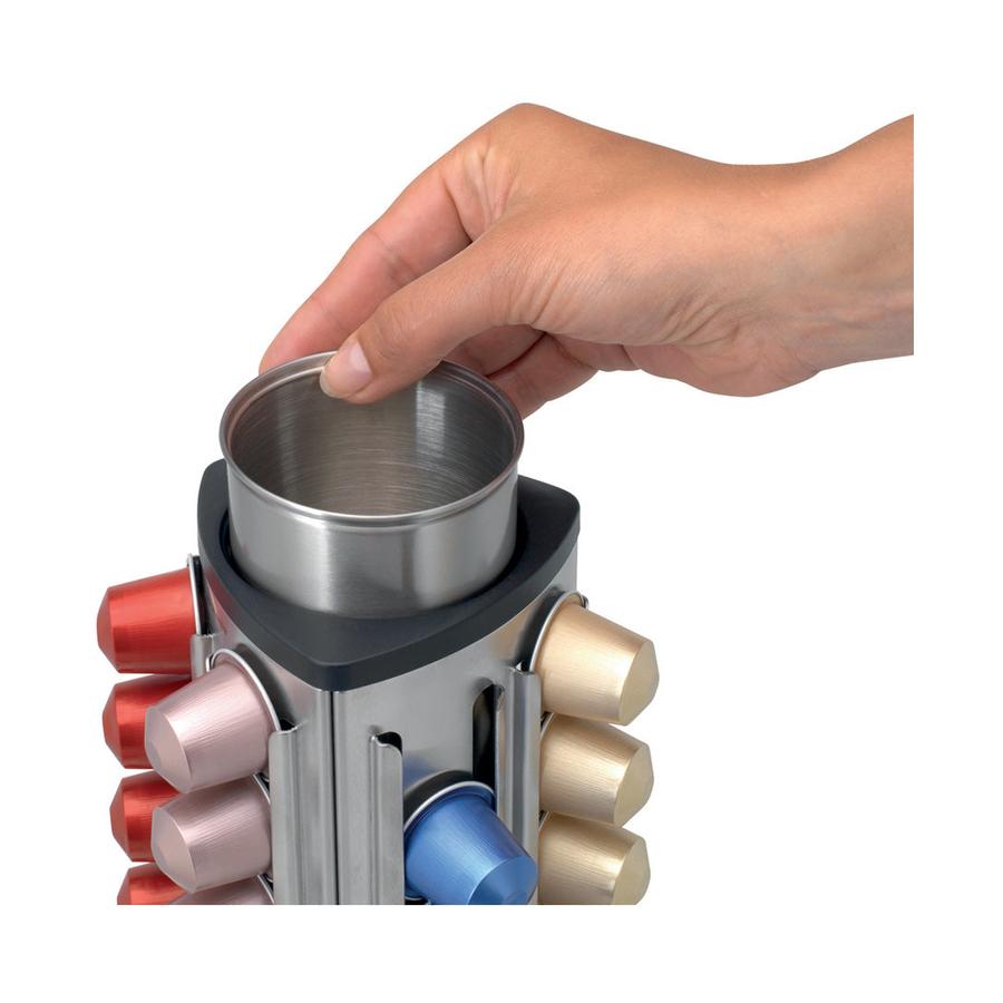 Brabantia Coffee Capsule Dispenser Matte Steel Matte Steel