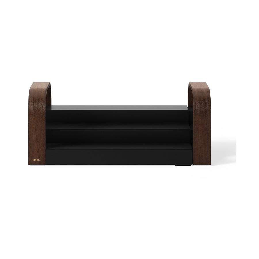 Umbra Bellwood 3-Tier Spice Shelf Black/Walnut Black/Walnut