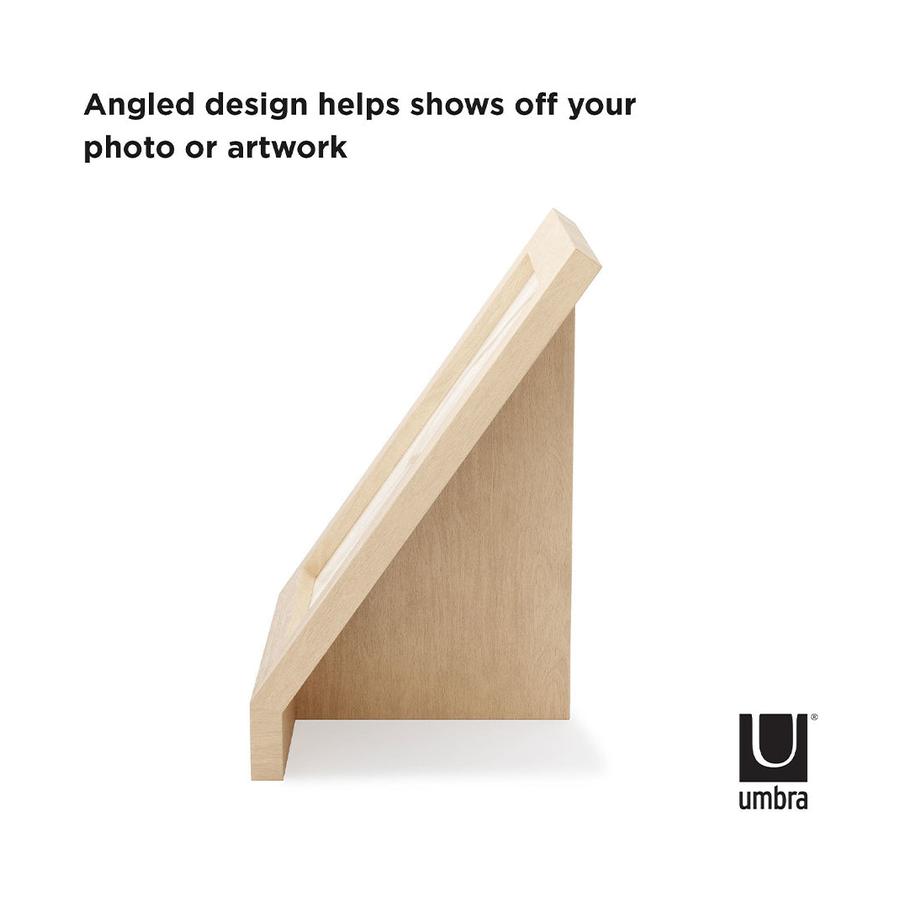 Umbra Podium Picture Frame (13cm x 18cm) Natural Natural