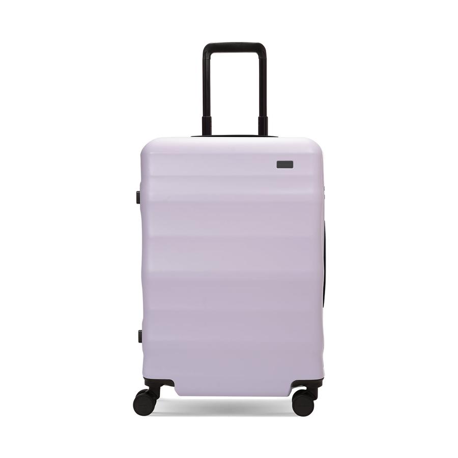 Luna-Air Medium Checked Suitcase Lilac