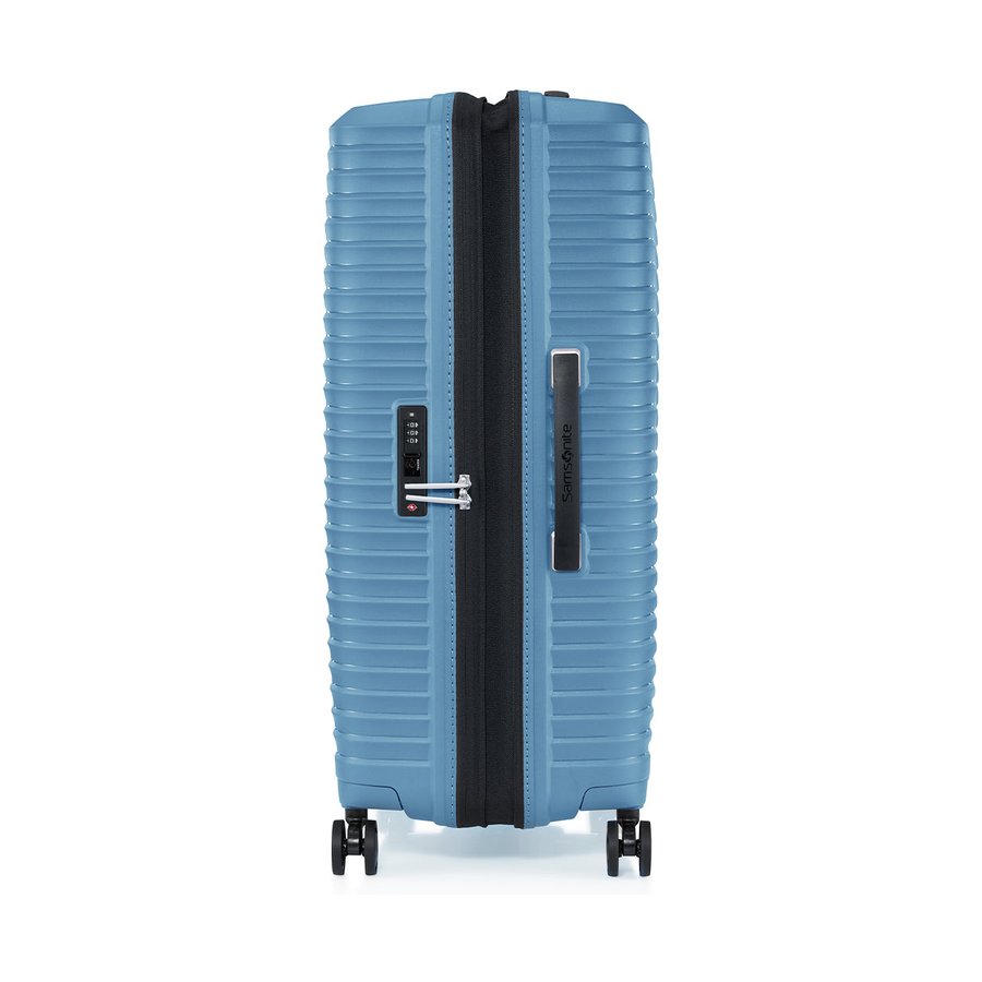 Samsonite Upscape 75cm Hardside Checked Suitcase Ocean Blue Ocean Blue