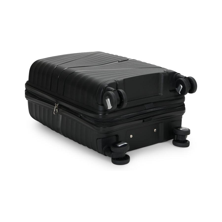 Nomad Aspire 55cm Hardside Carry-On Suitcase Black Black