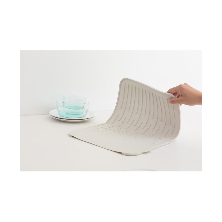 Brabantia Silicone Dish Drying Mat Light Grey Light Grey