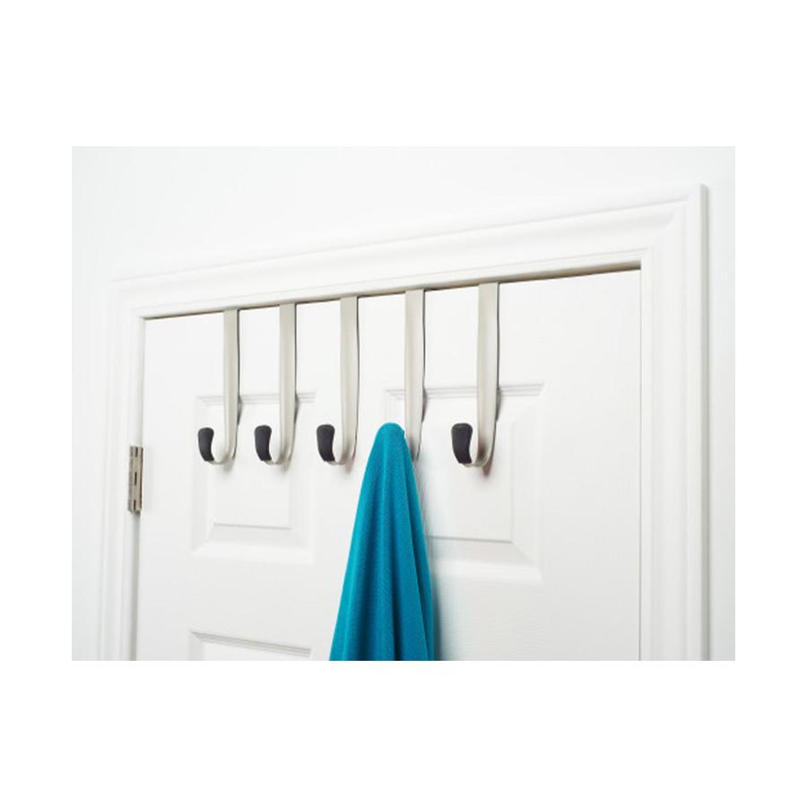 Umbra Schnook 5 Over The Door Hooks Black/Nickel Black/Nickel
