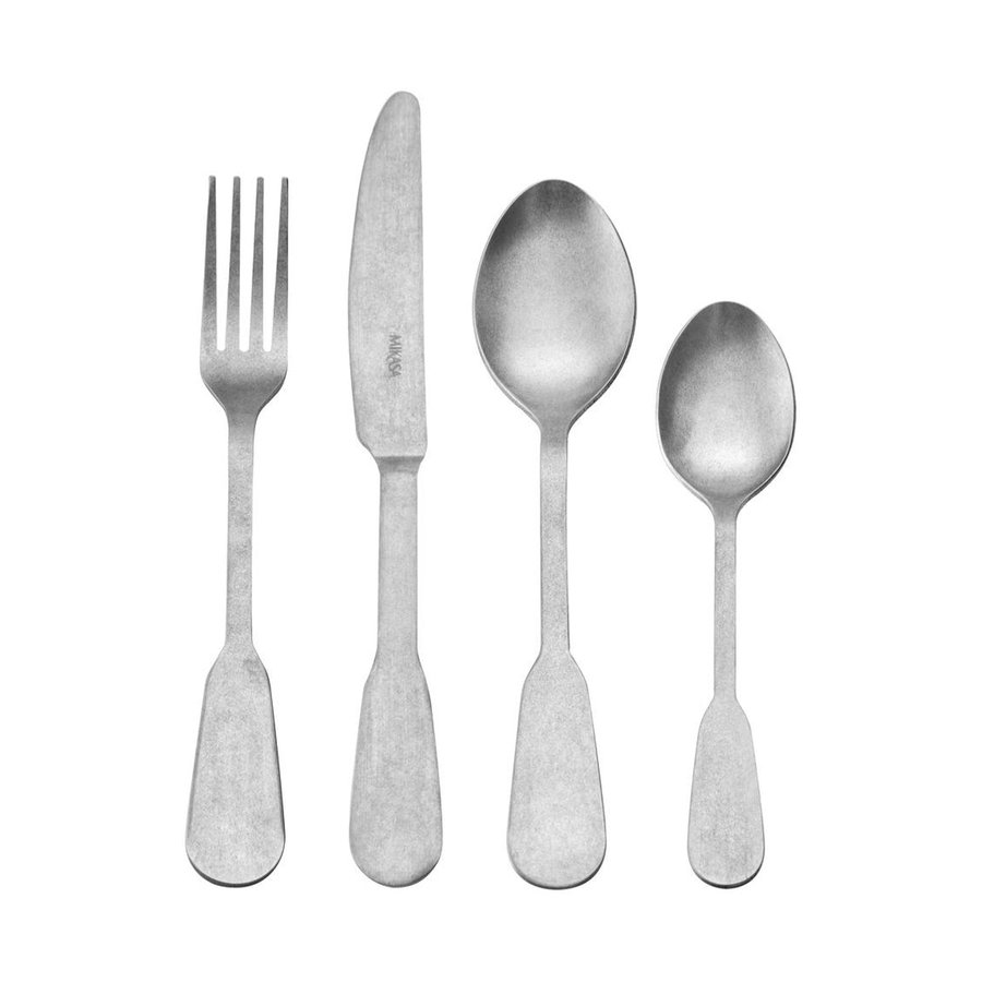 Mikasa Soho Antique 16 Piece Cutlery Set Stainless Steel Stainless Steel