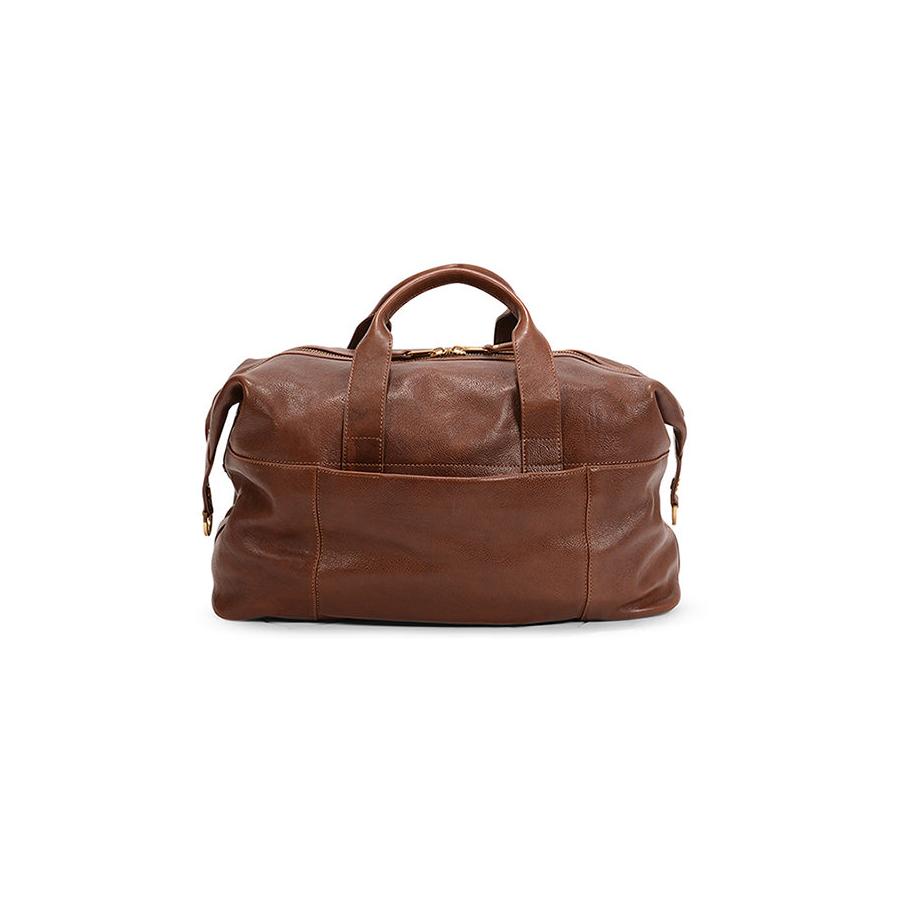 Explorer Weekender Leather Duffle Brown Brown