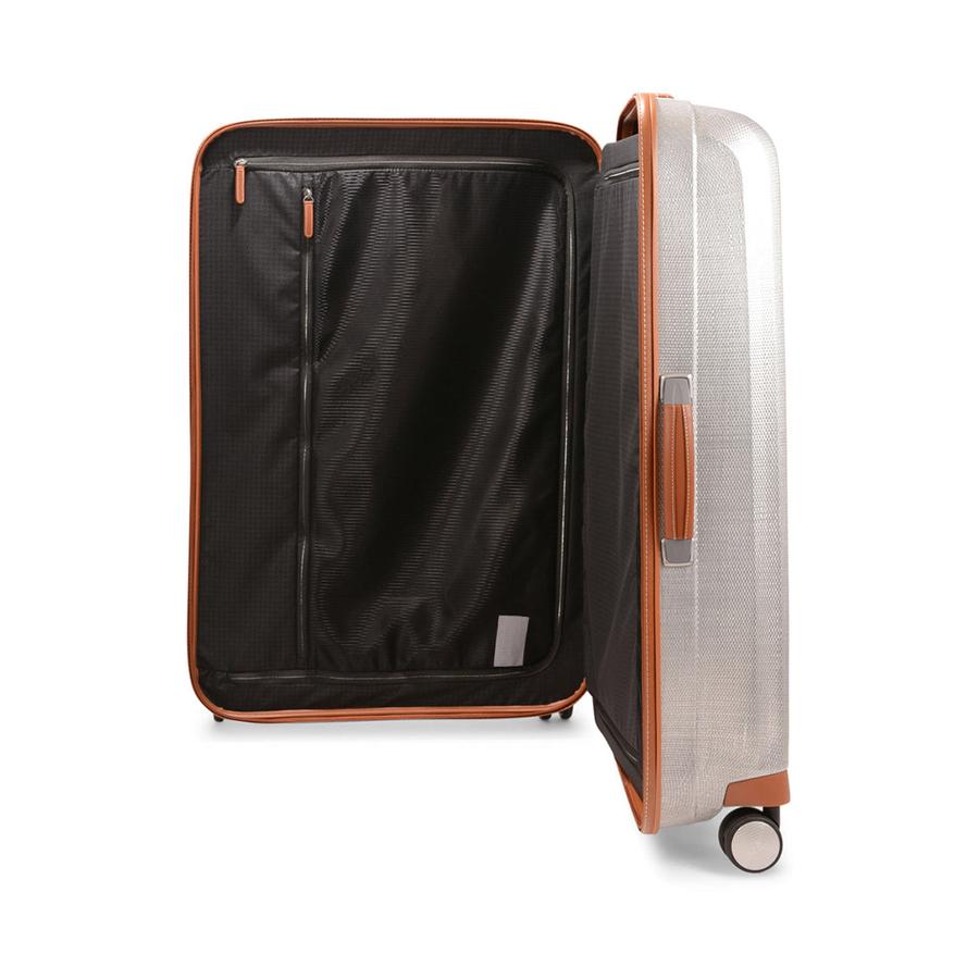 Samsonite Lite-Cube DLX 82cm CURV Spinner Suitcase Aluminium Aluminium