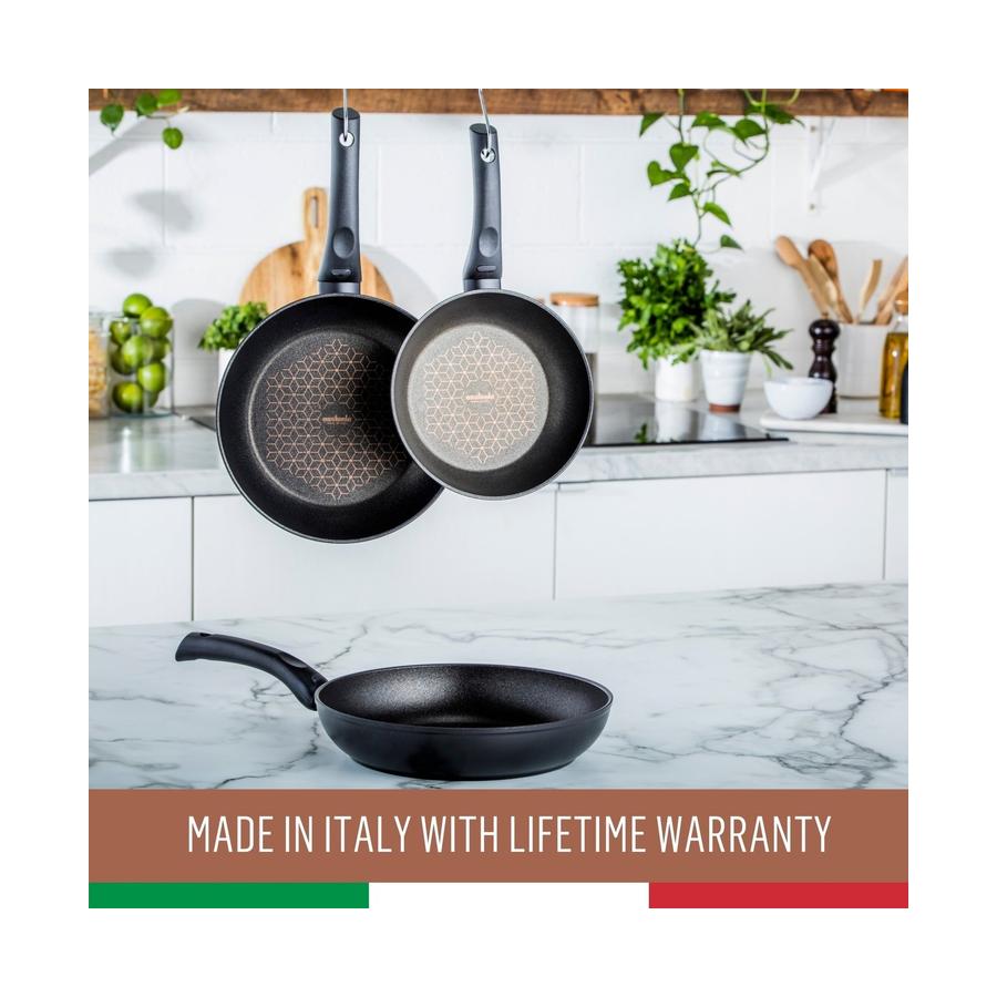 Essteele Per Salute 2 Piece Cookware Set Black Black