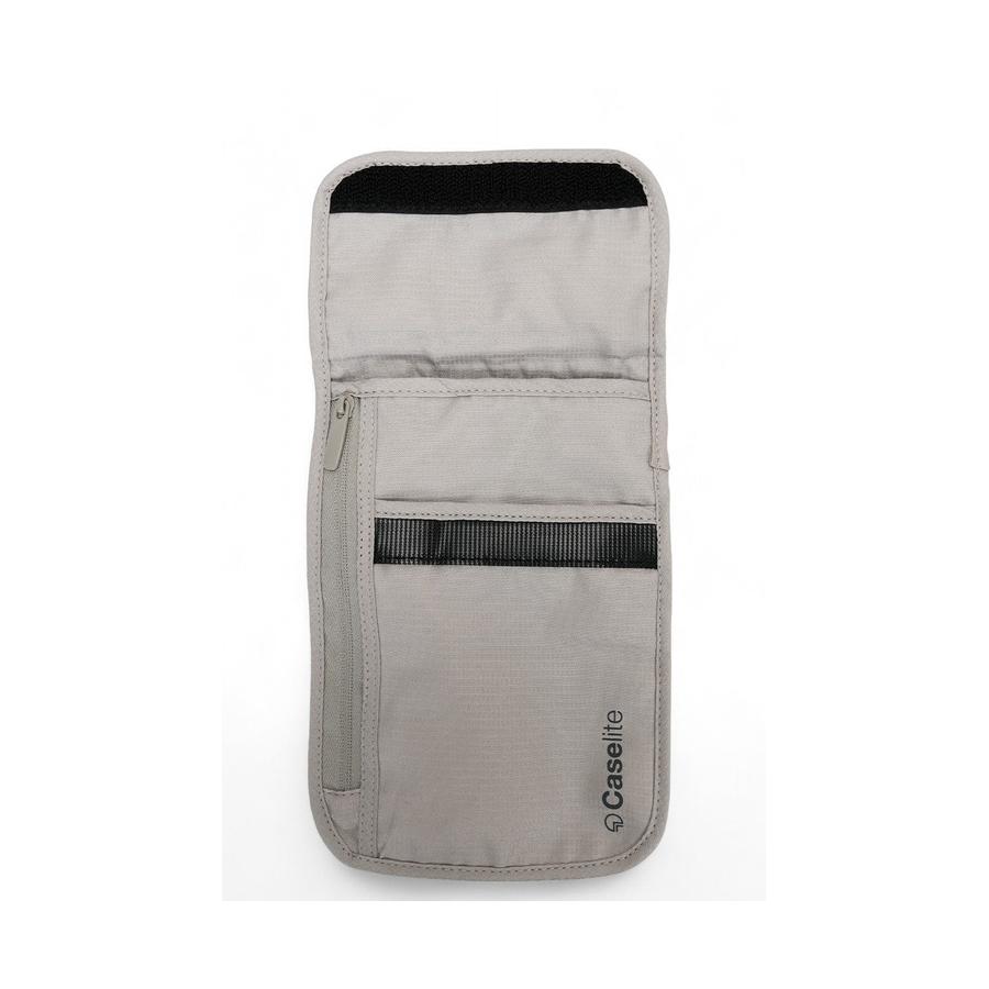 Caselite RFID Security Neck Pouch Beige Beige