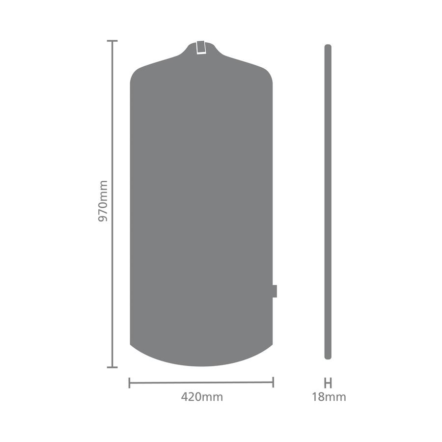 Brabantia Linn Steam Board Grey Grey