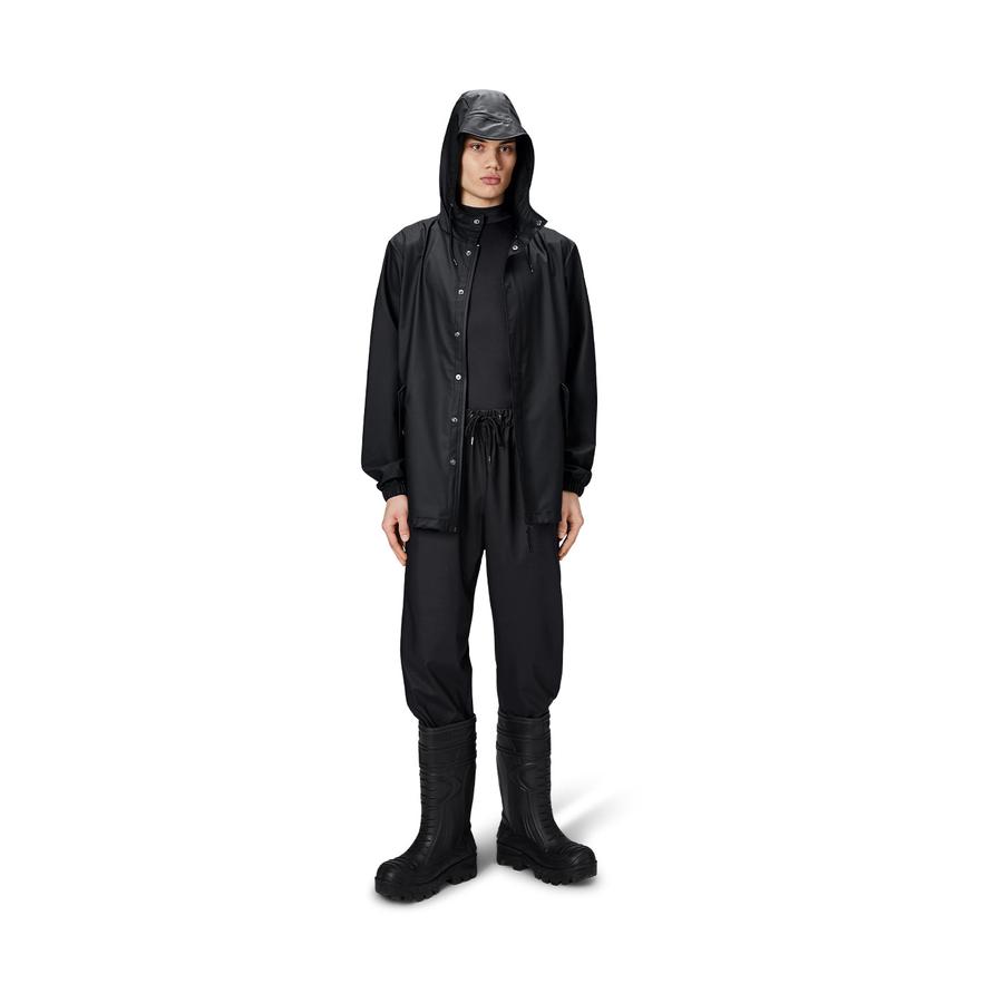 Rains Fishtail Jacket Black M